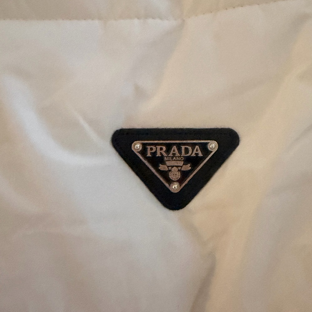 Prada Cream Puffer coat - Picture 3 of 6